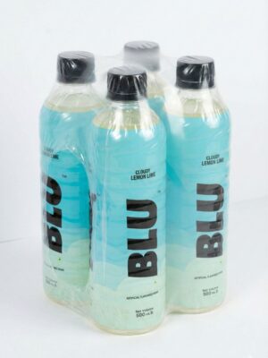 BLU Cloudy Lemon Lime Flavoured Drink (Pack of 4)