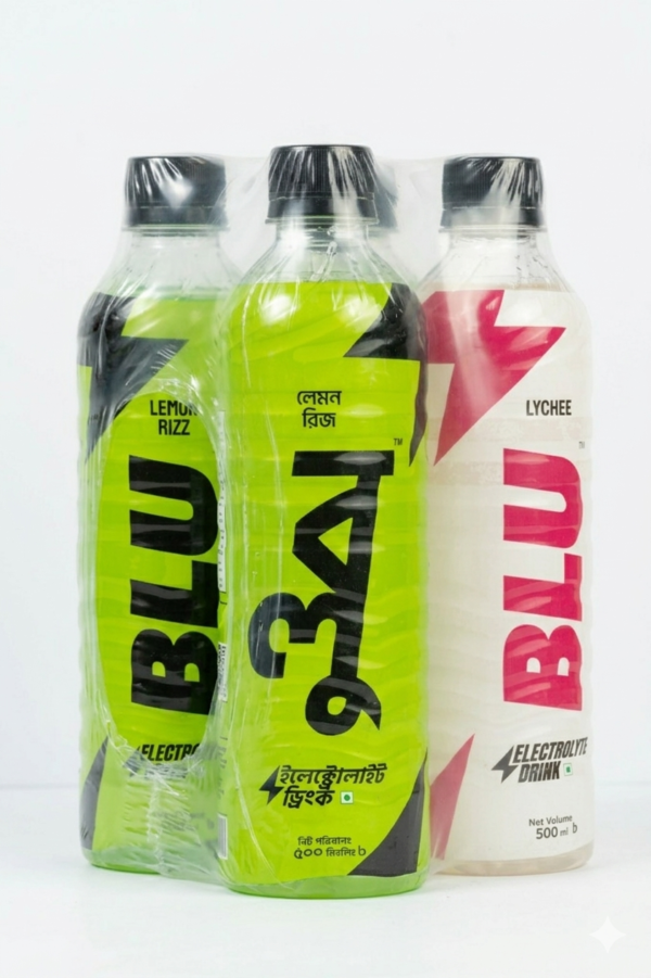 BLU Electrolyte Drink Combo Pack (Pack of 4)